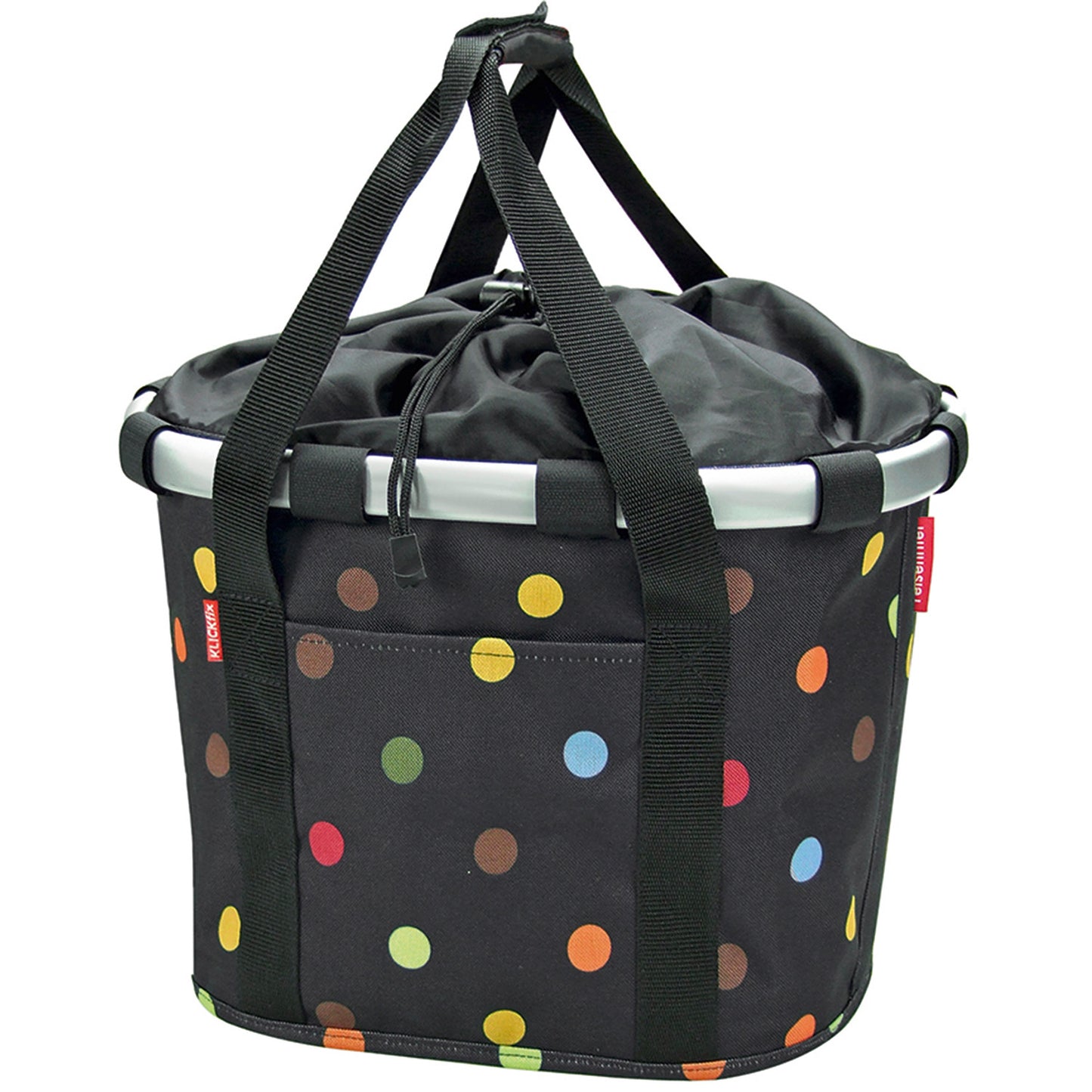 Klickfix Rixen kaul fietsmand reisenthel mand dots - 413366