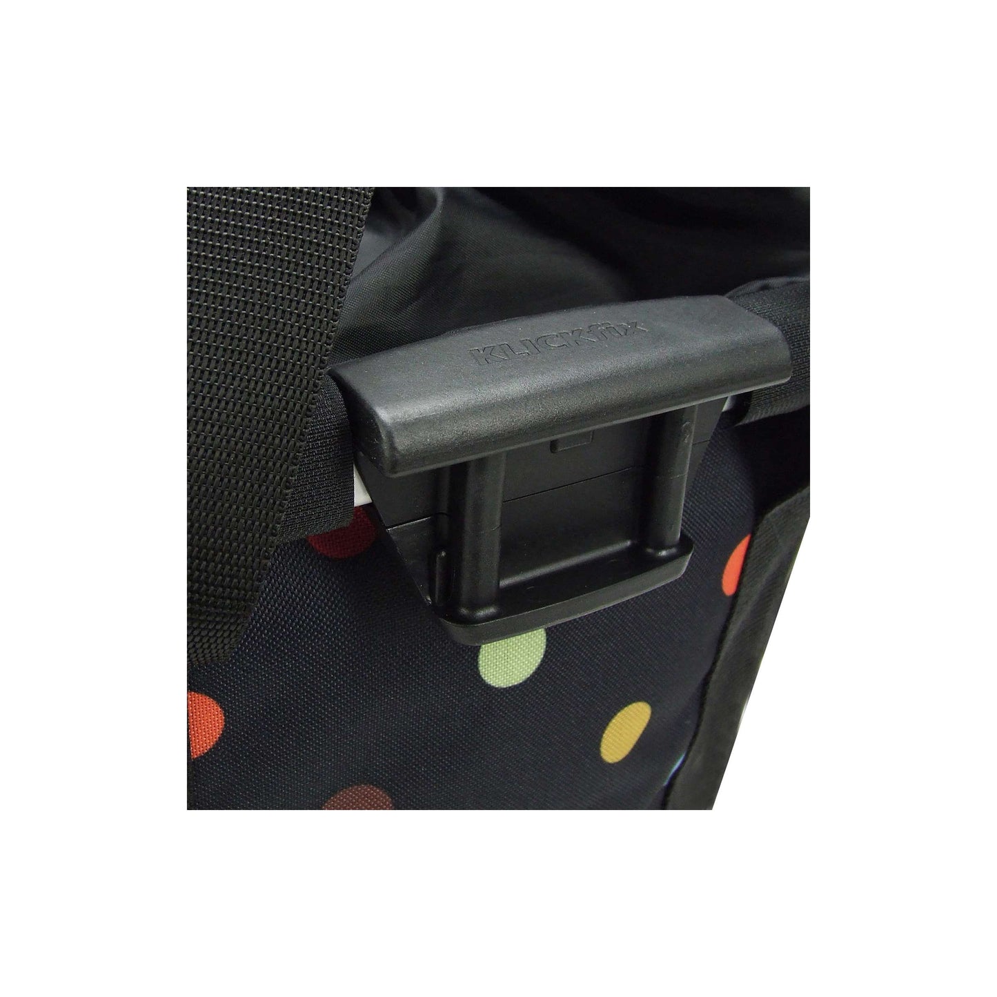 Klickfix Rixen kaul fietsmand reisenthel mand dots - 413366