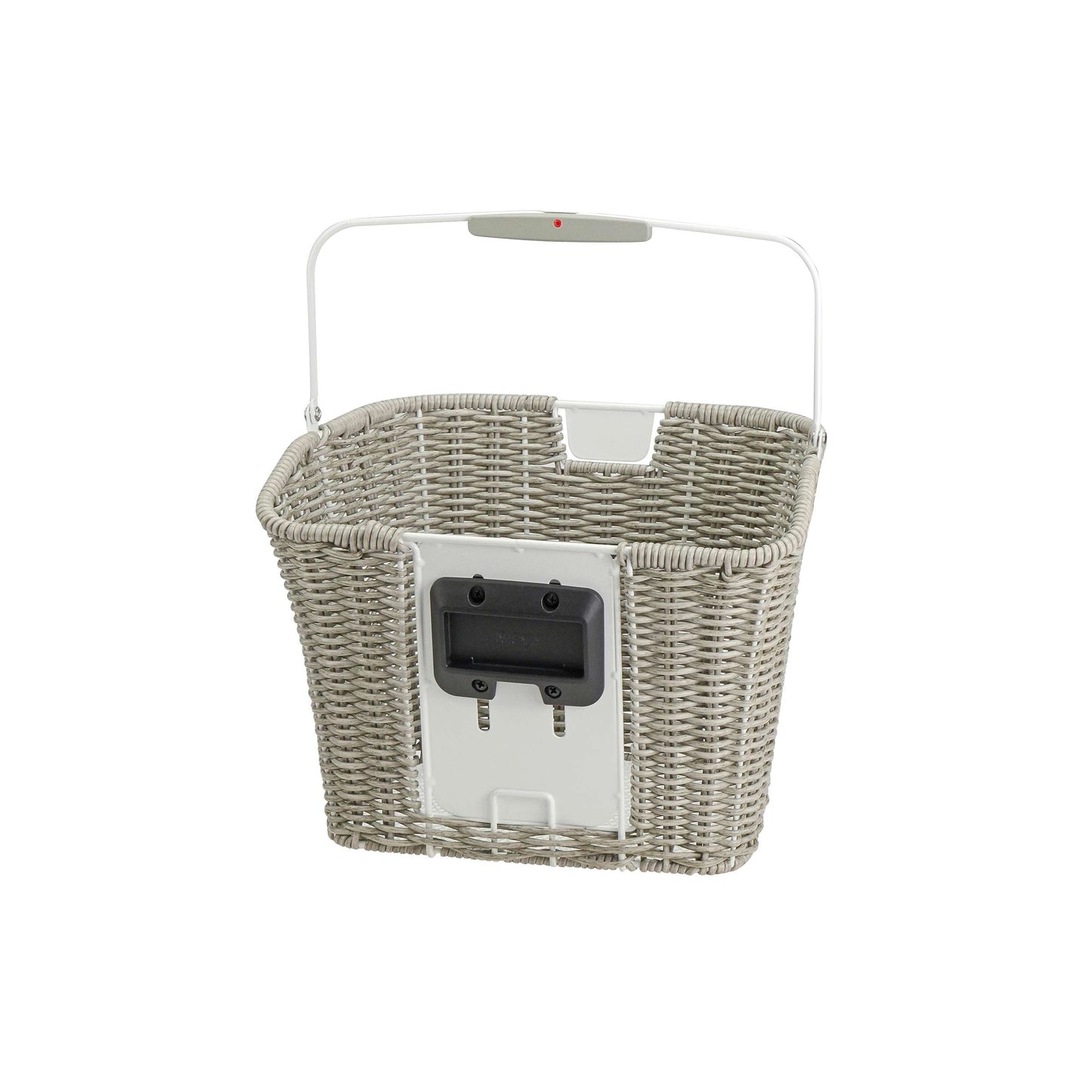Klickfix Rixen kaul fietsmand structura retro licht grijs - 413283