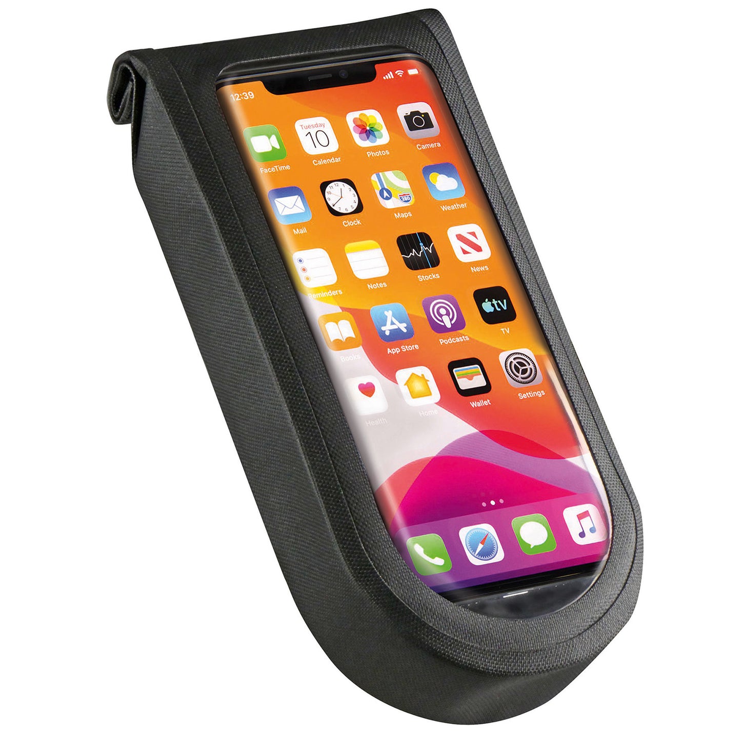 KLICKfix telefoonhouder phonebag tour m zwart - 414225