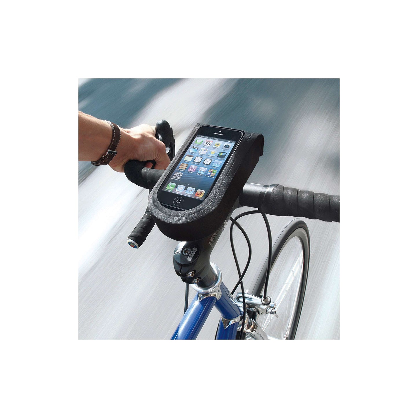 KLICKfix telefoonhouder phonebag tour m zwart - 414225