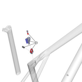 Unbranded XELIUS DRS SEAT POST WEDGE