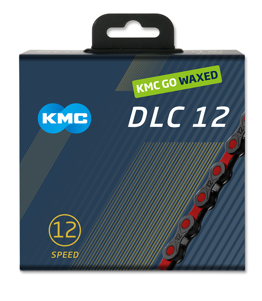 KMC dlc 12 126-glides 12-speed - black red