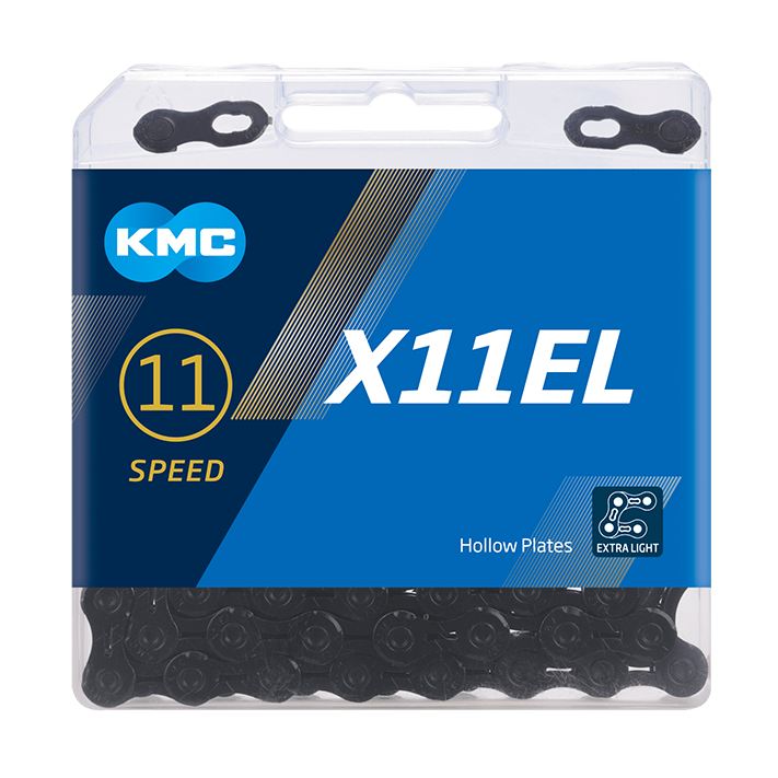 KMC X11el waxed - black tech
