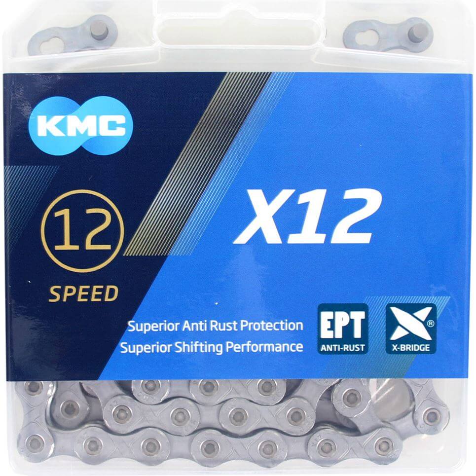 KMC chains x12 ept 1 2 x 11 128 126gl