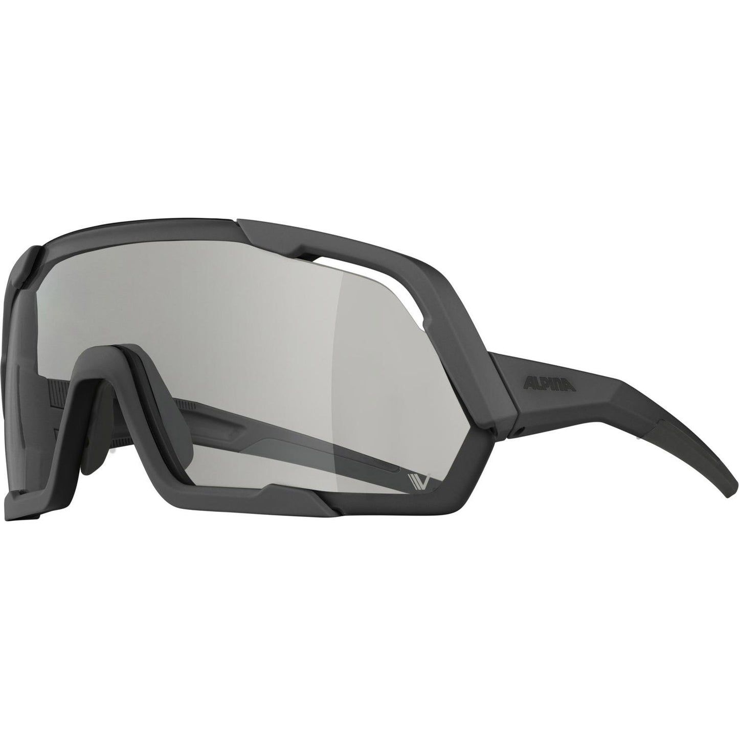 Alpina sports sportbril rocket v mat zwart
