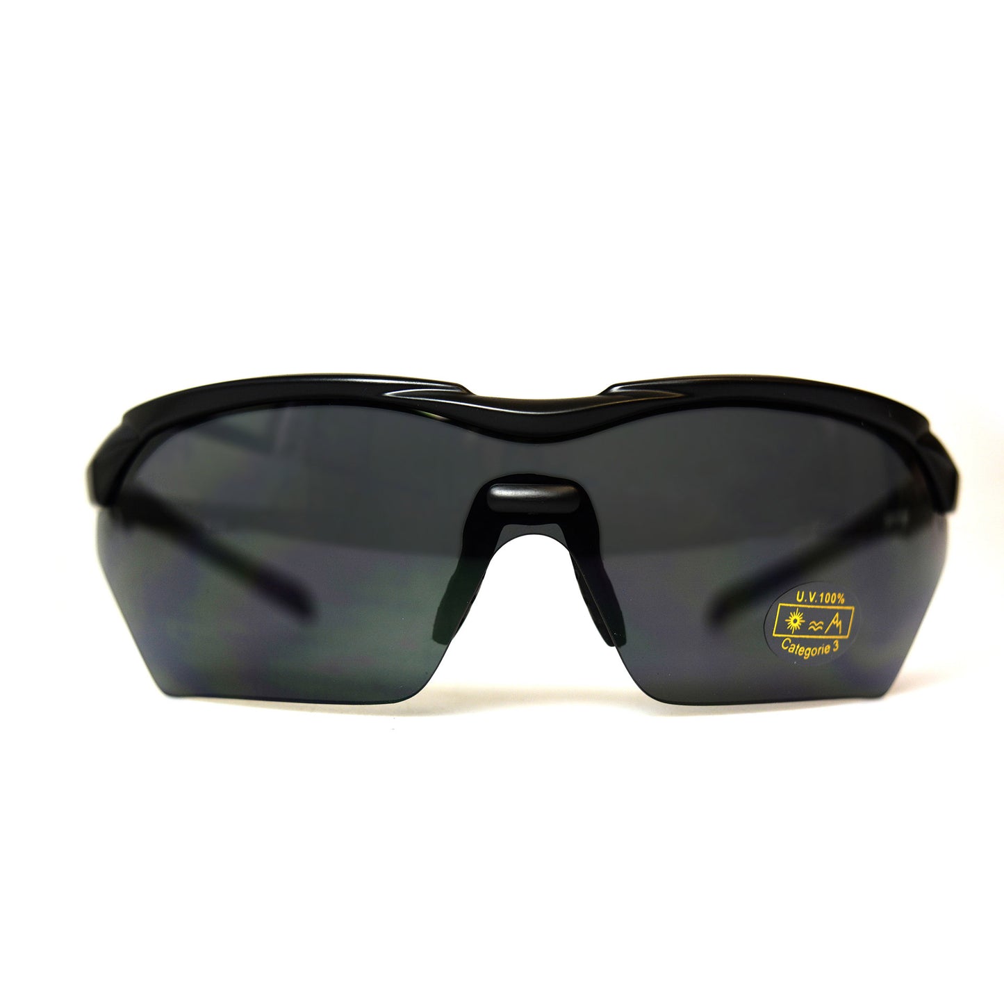 VWP bril black-smoke full view sport + clear lens