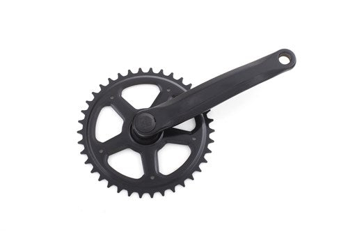 Amar Crankstel 38t zwart 170mm