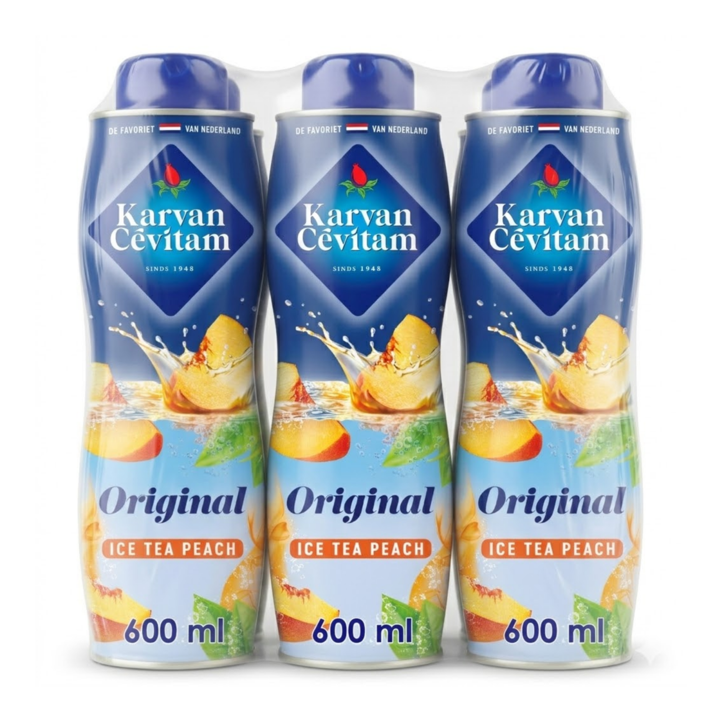 Karvan Cévitam Karvan cevitam ice tea perzik (6x 600 ml)