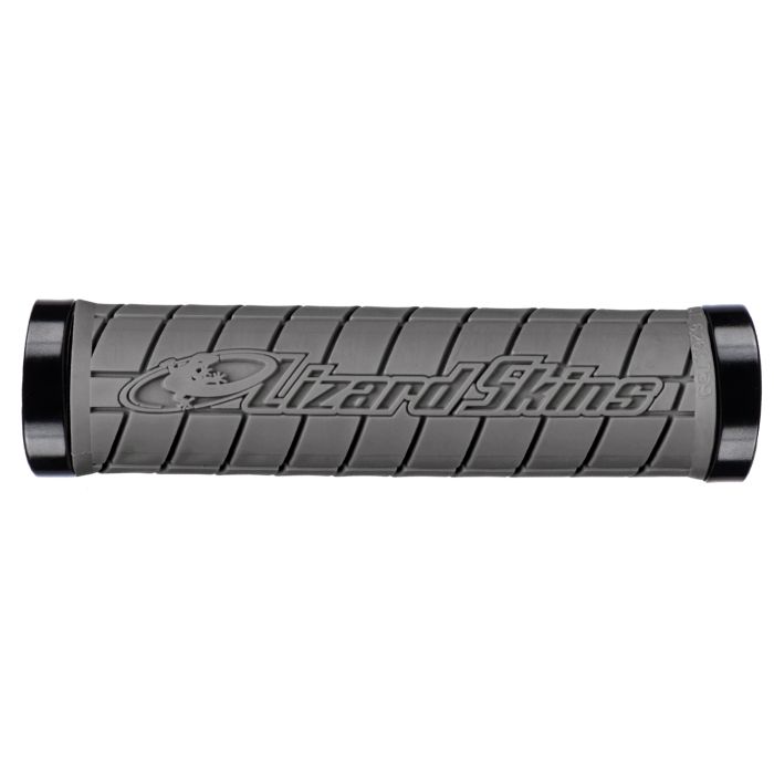 LIZARD SKINS Logo - dual lock-on - graphite