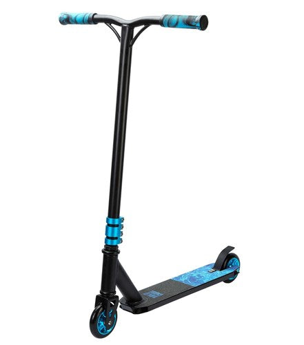 Volare Boldcube deluxe stuntstep zwart blauw