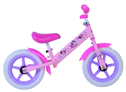 Volare Loopfiets staal disney minnie roze