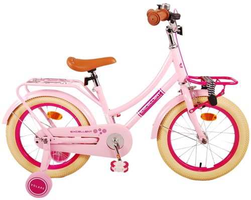 Volare excellent kinderfiets - meisjes - 16 inch - roze