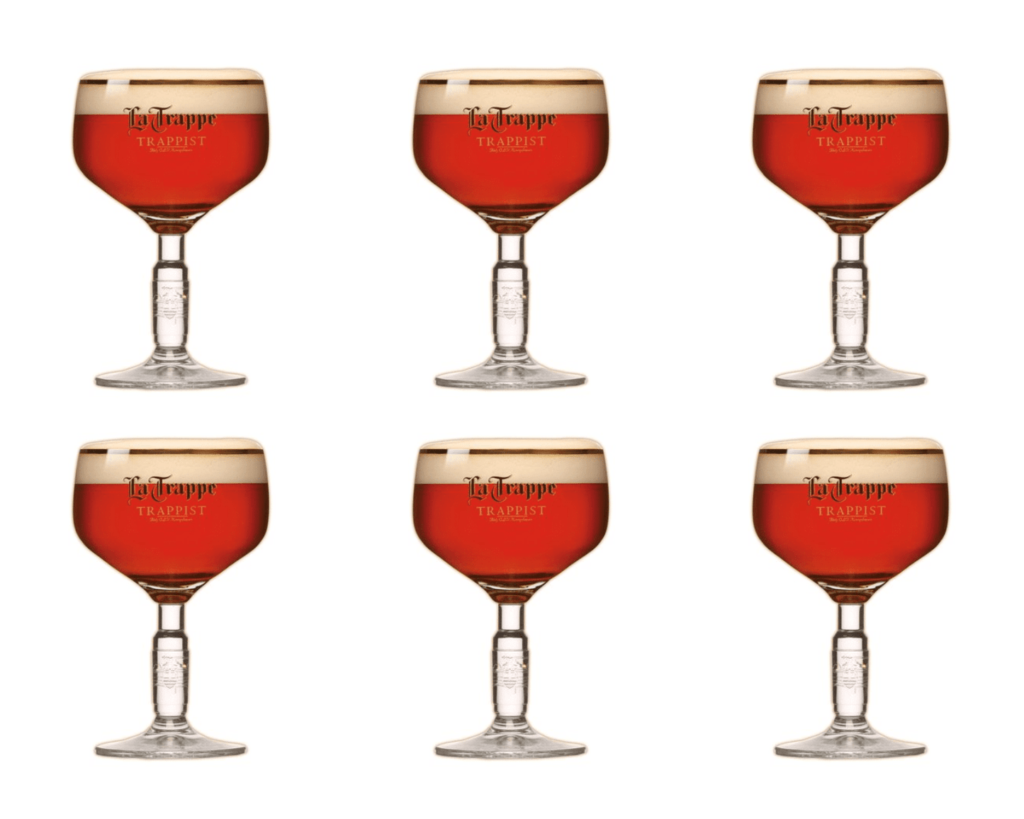 La Trappe prior bokaal (6x 25cl)