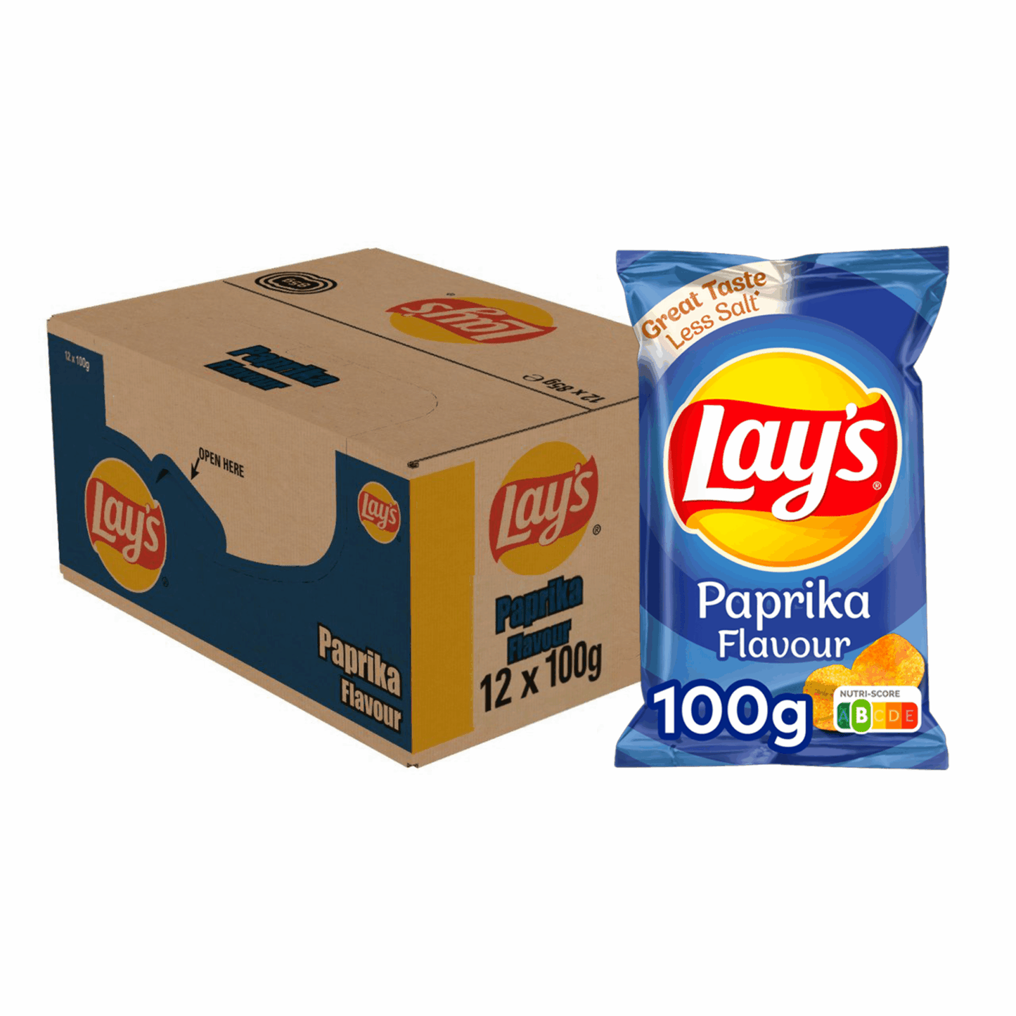 Lay's Lays chips paprika (12x 100 gr)