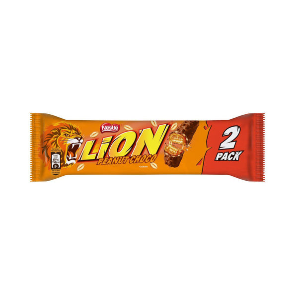 Lion Nestlé peanut 2-pack (28x 62gr)
