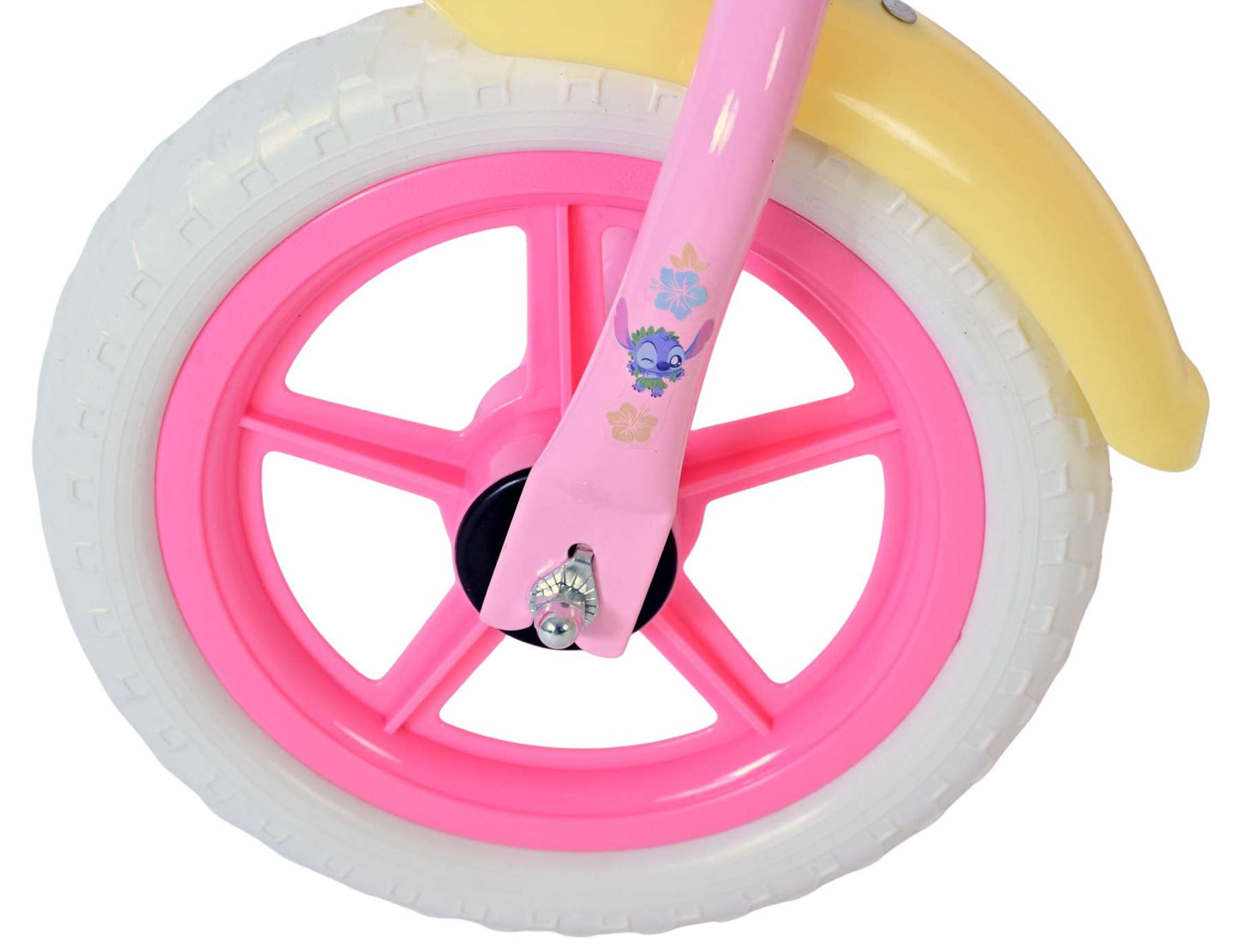 Volare Loopfiets staal disney stitch roze