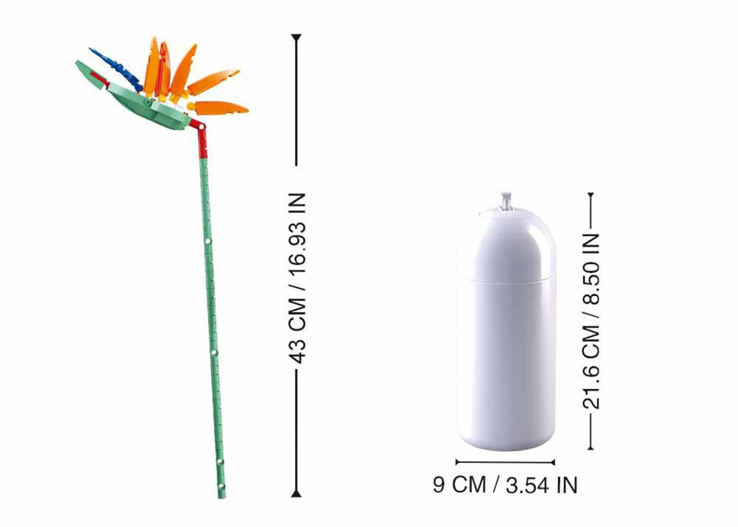 Sluban paradijsvogelbloem 148-delig