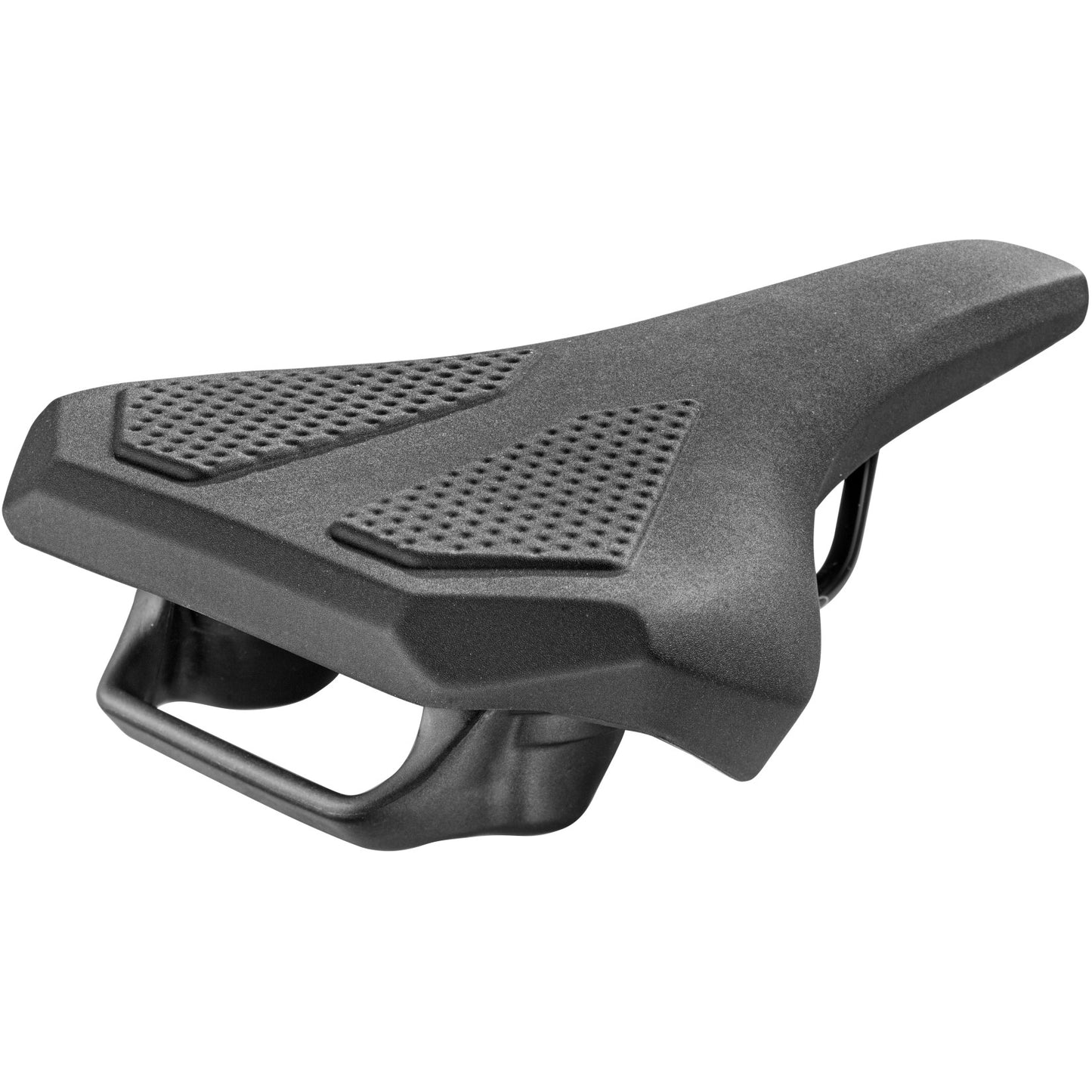 Selle Monte Grappa Monte grappa zadel corvetta met handgreep zwart