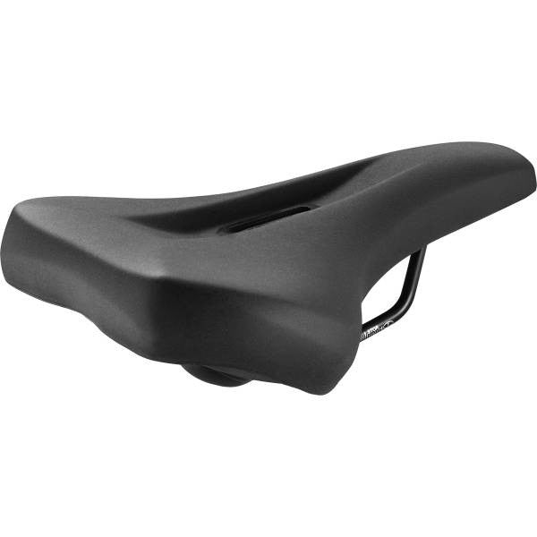 Selle Monte Grappa Monte grappa zadel apnea air met handgreep zwart