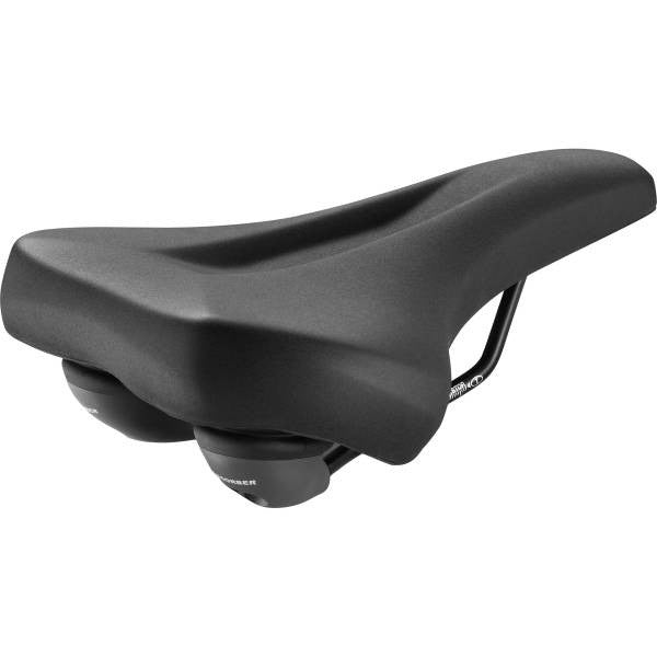 Selle Monte Grappa Monte grappa zadel apnea air met elastomeer zwart