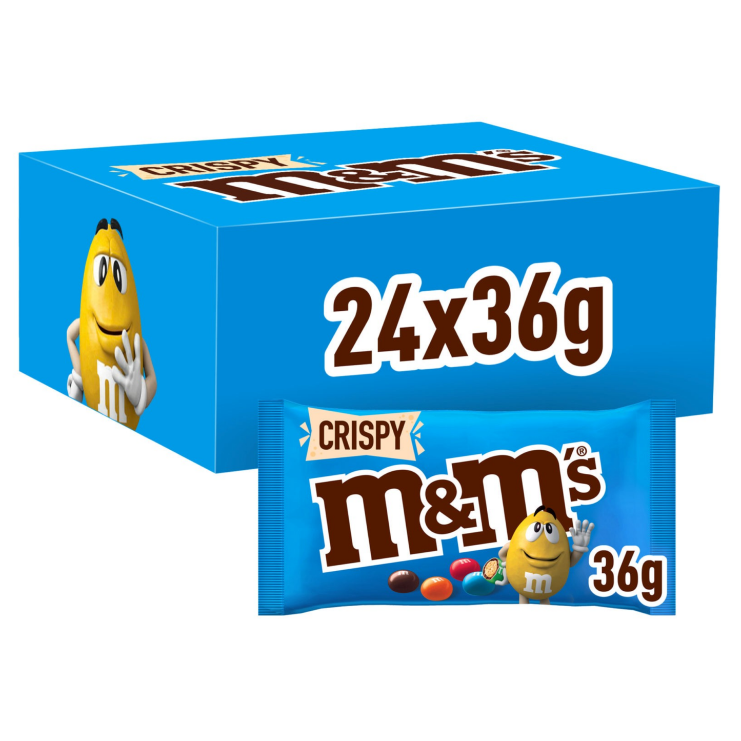 M M's crispy single (24x 36gr)