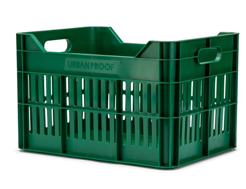 Dutchperfect Urbanproof krat click 30l rpet donkergroen