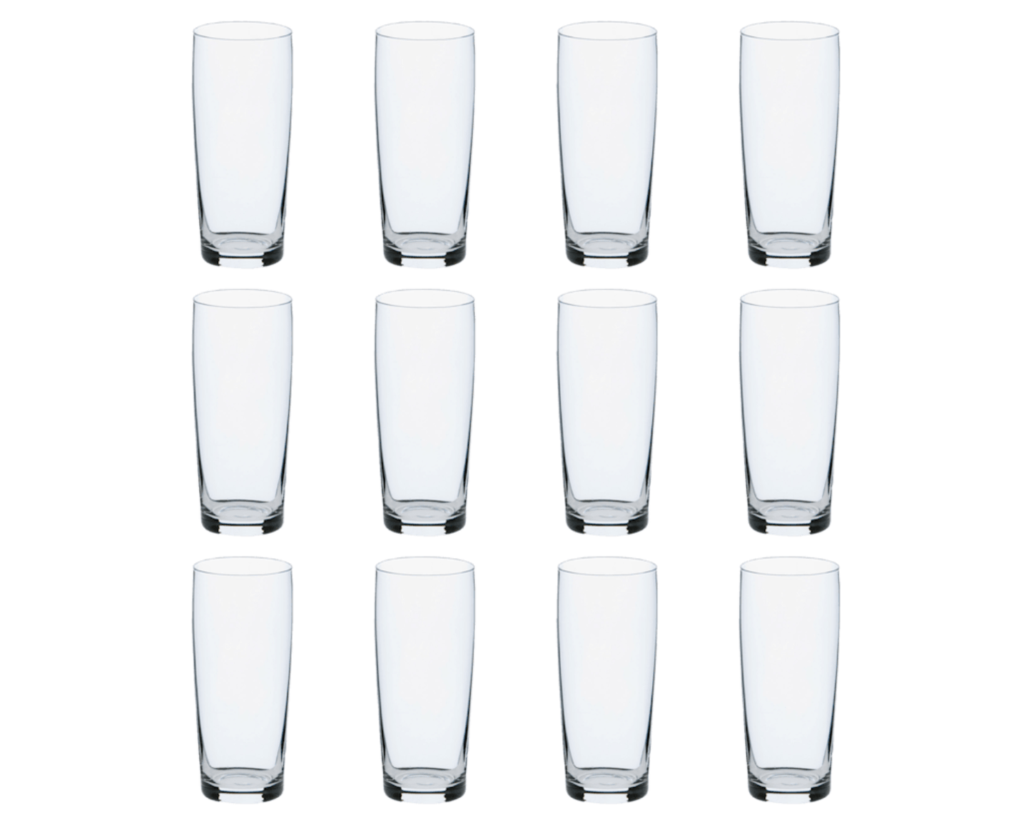 Mammoet budgetline bierglas fluitje (12x 19cl)