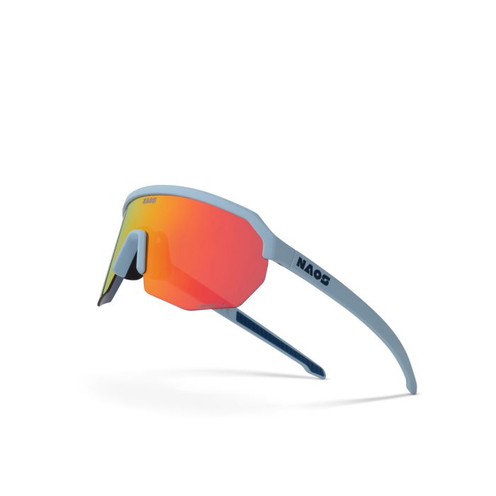 NAOS helbo - regular - matte skyblue black red