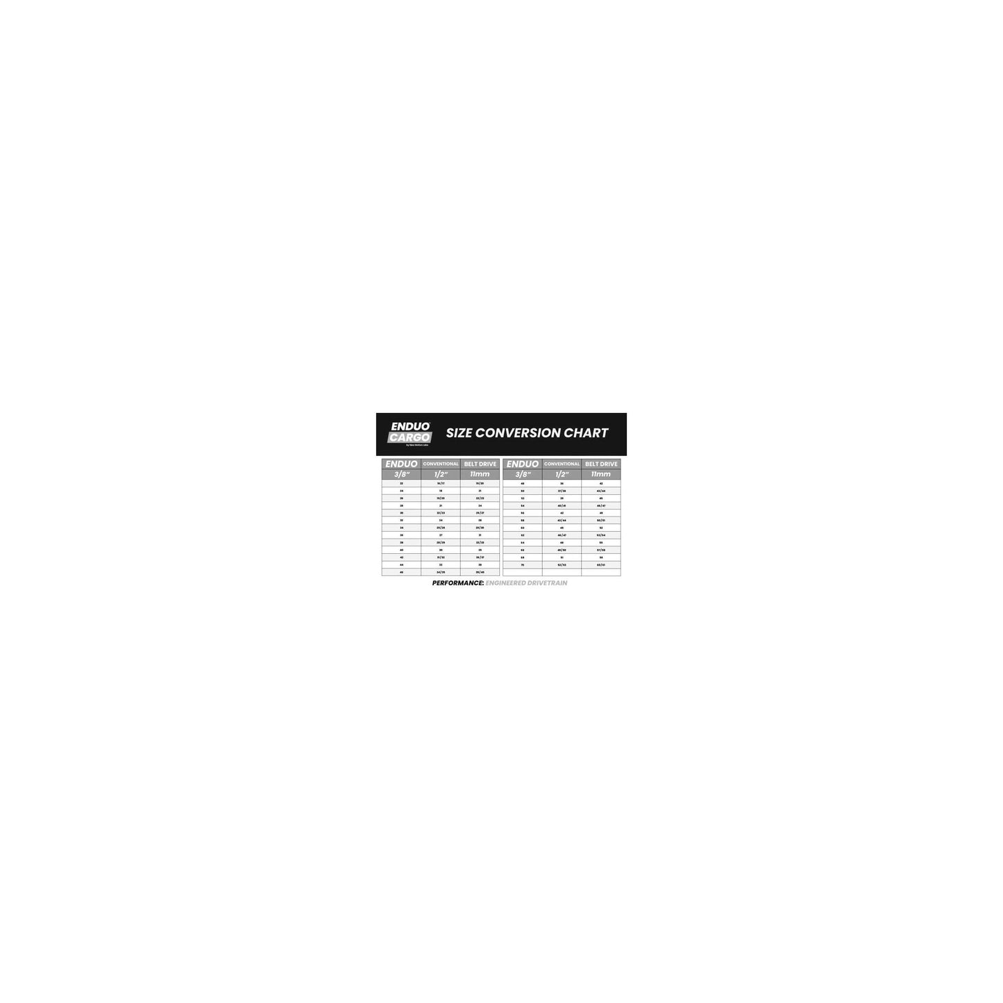 Tandwiel 26T Enduo Cargo Enviolo Cl-45.5mm - zilver