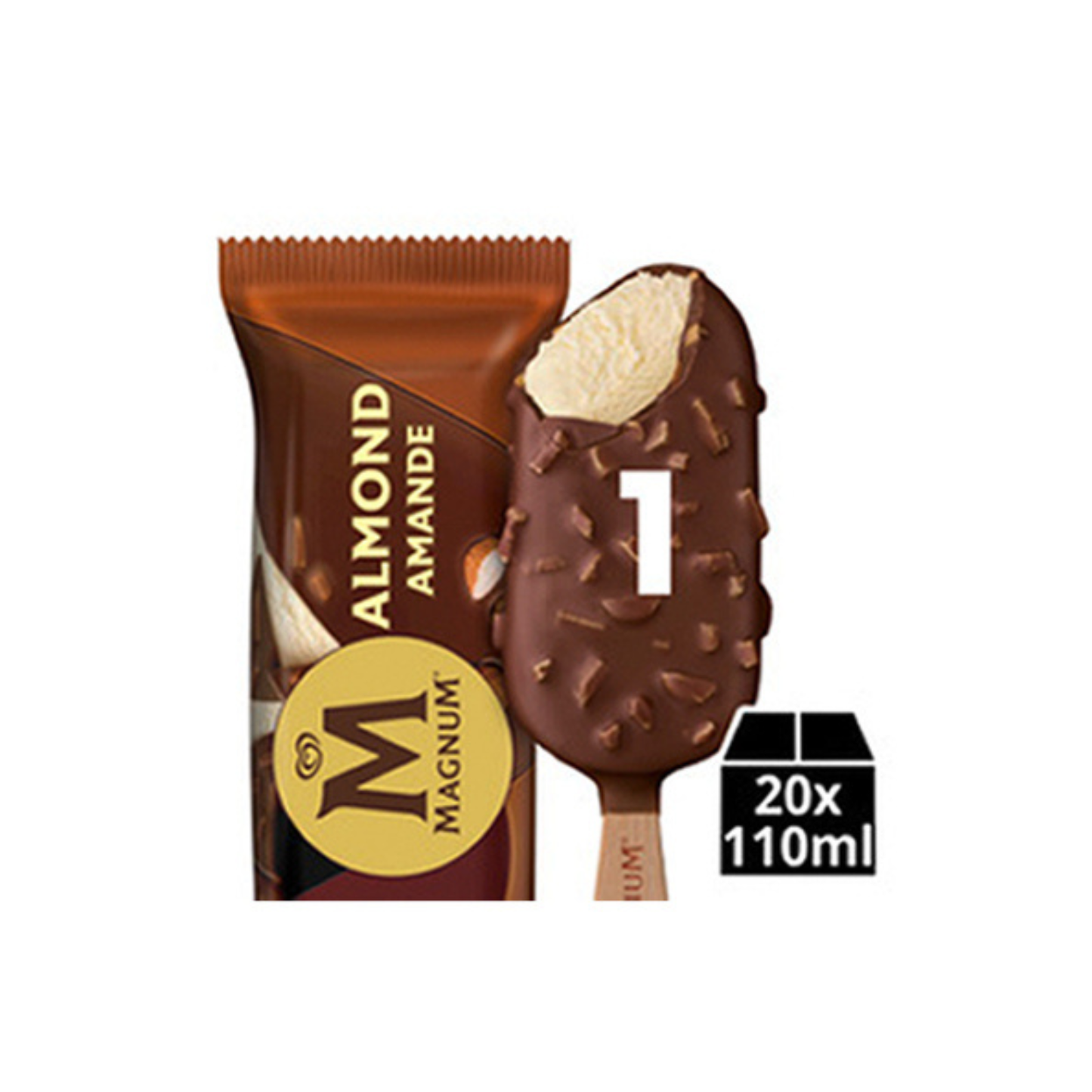 Ola magnum almond (20x 110 ml)
