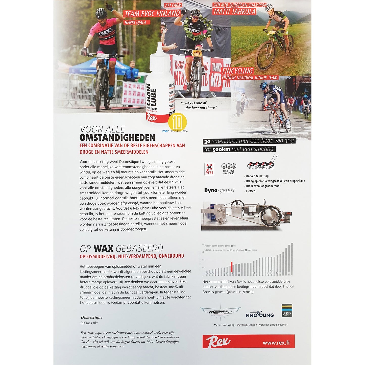 Rex chain lube domestique servizio 30gr