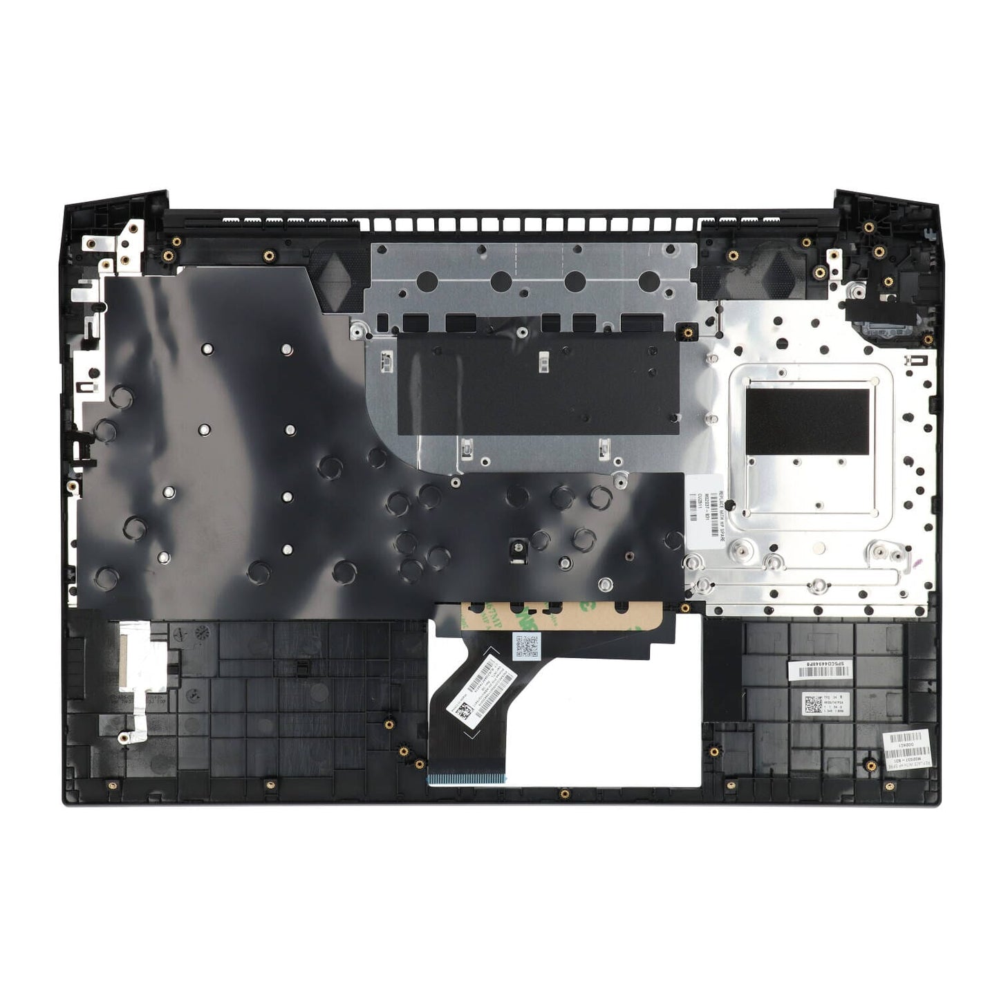 Ty Hp laptop toetsenbord qwer us + top cover - zwart wit