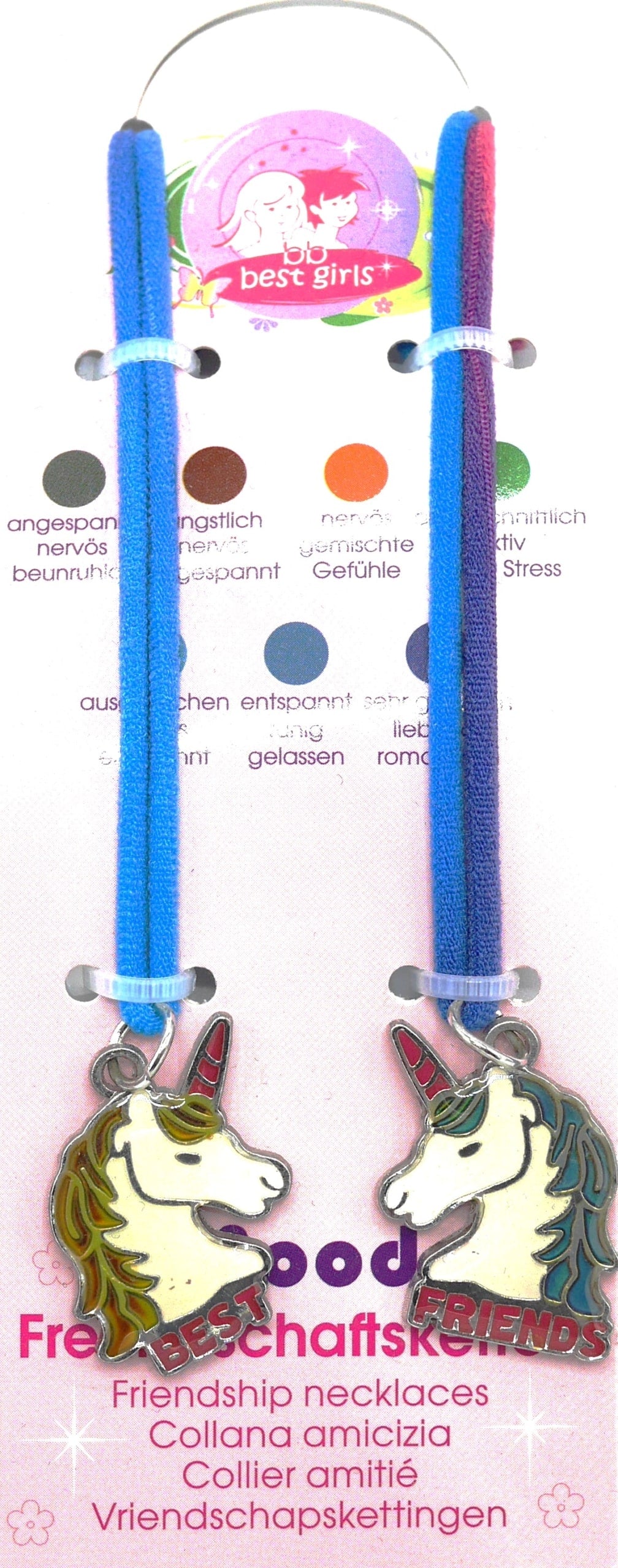 Van Der Doelen Best friends vriendschapskettingen met een unicorn