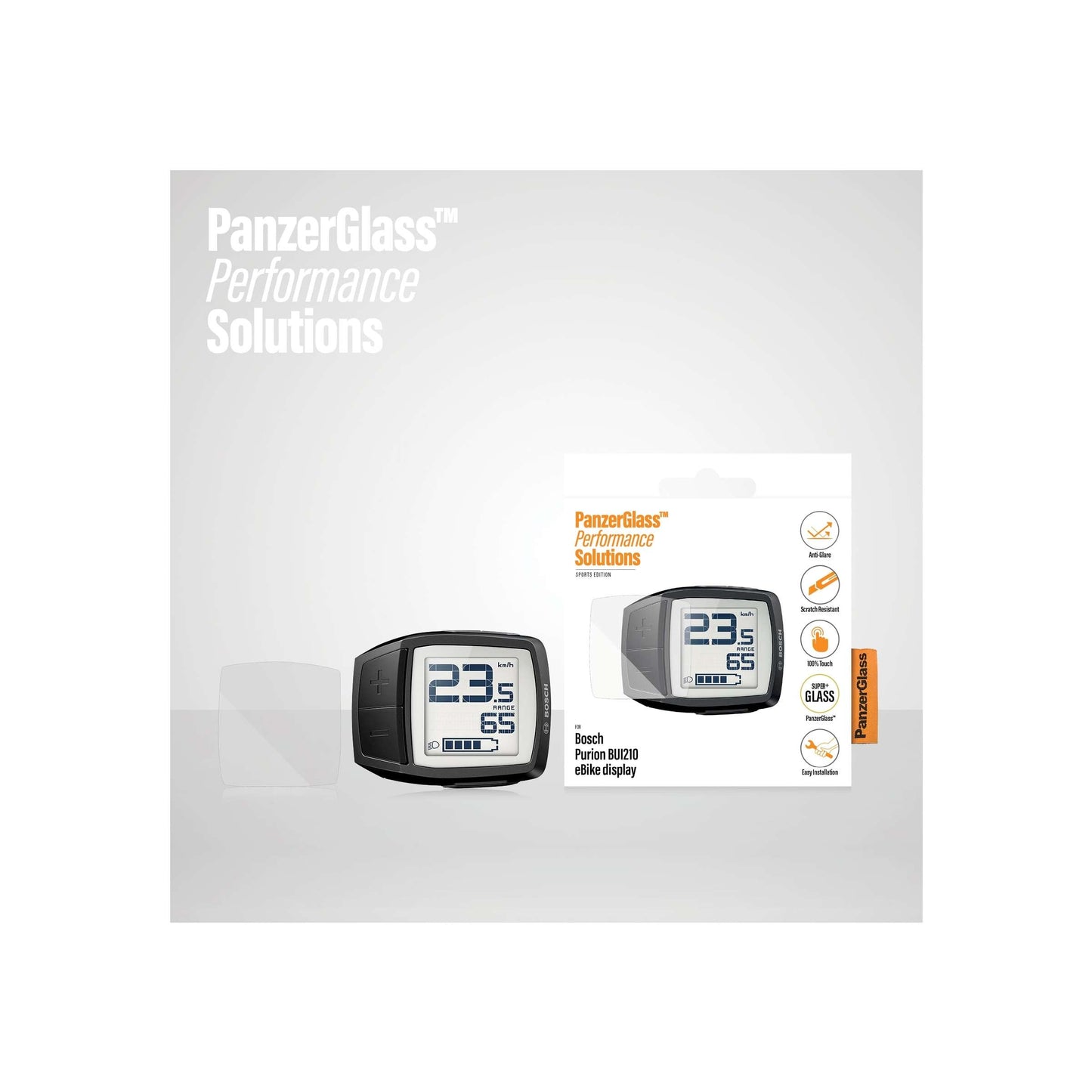 PanzerGlass screenprotect bosch intuvia bui 210 anti reflectie