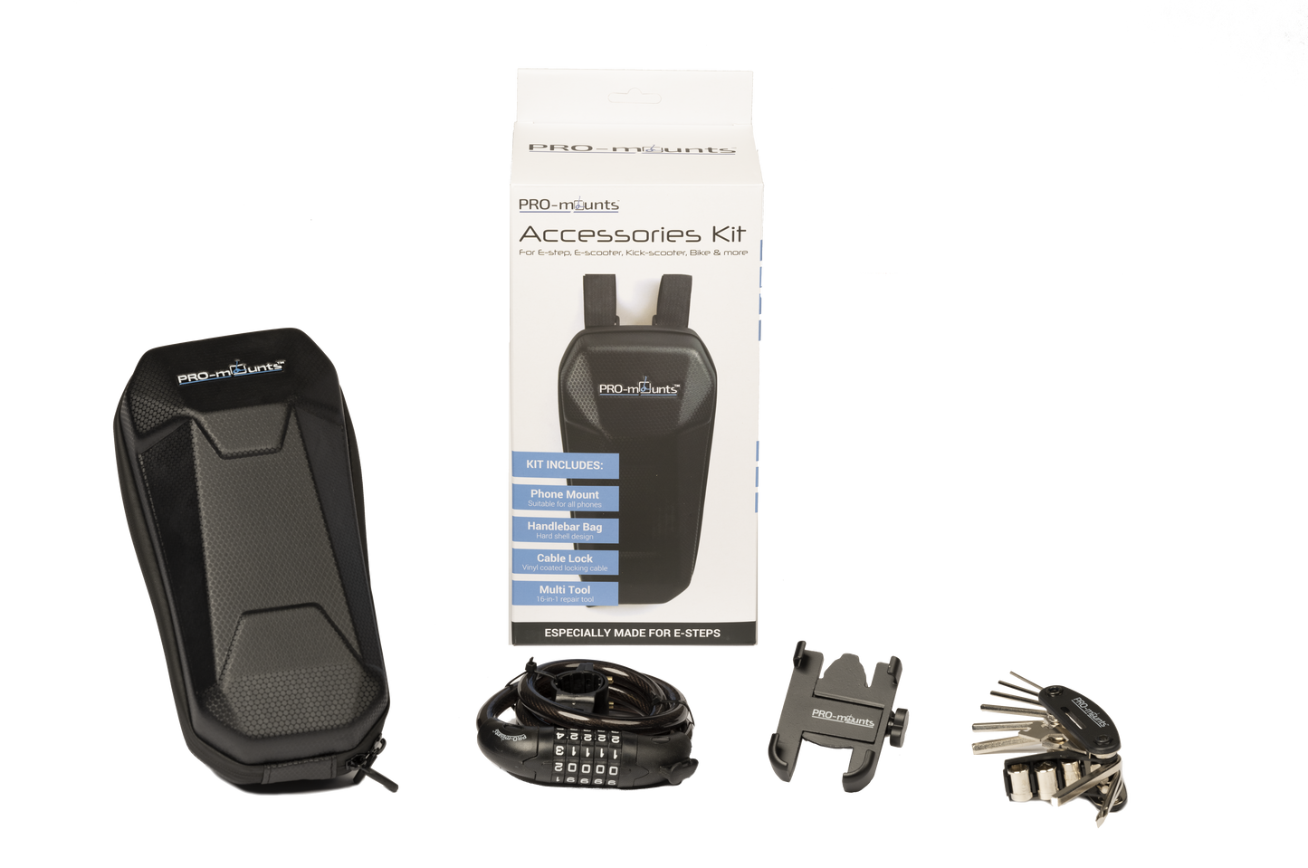 PRO-Mounts e-step accessoires kit