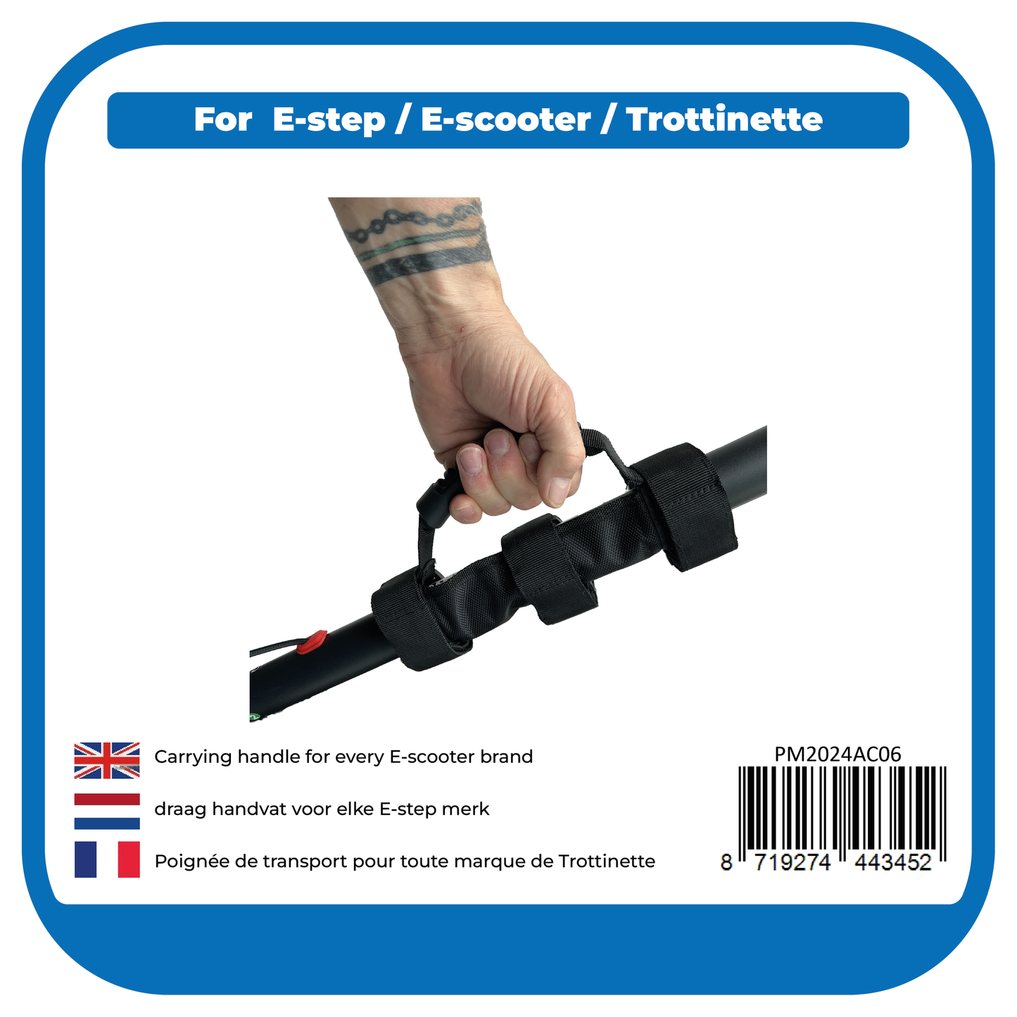 PRO-Mounts e-step draag handvat