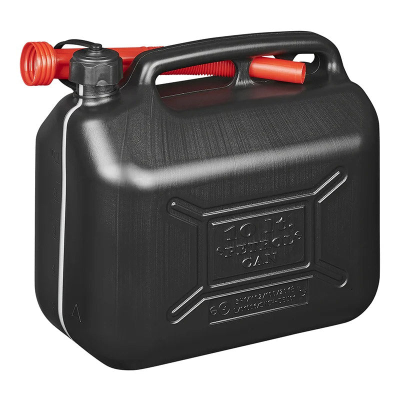Cyclon Proplus jerrycan un-gekeurd 10l kunststof zwart