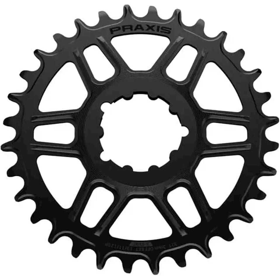 Praxis kettingblad 1x mtb dm 34t 0mm-offset 10 11 12sp