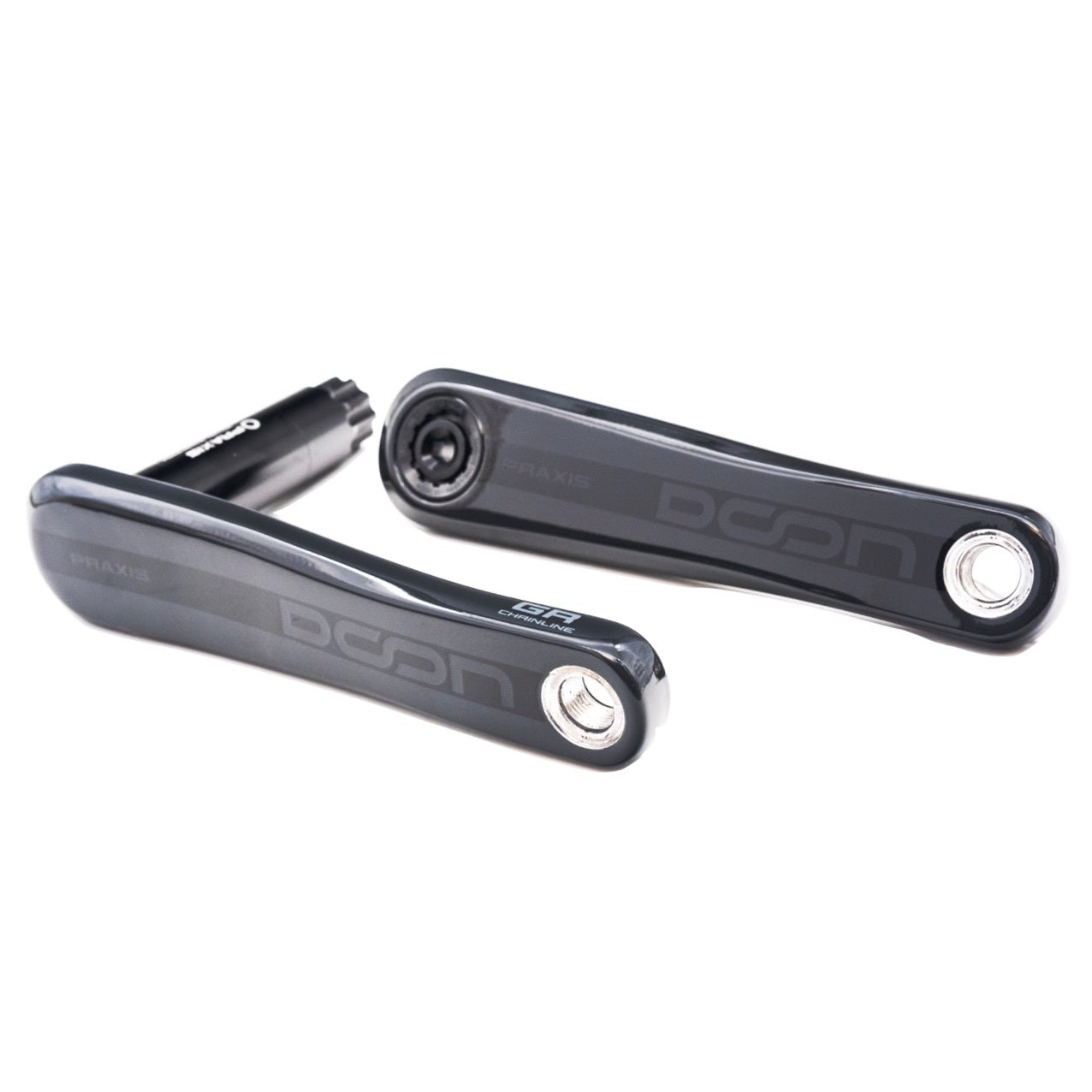 Praxis crankstel doon gr carbon m30-thru 175mm (armset)