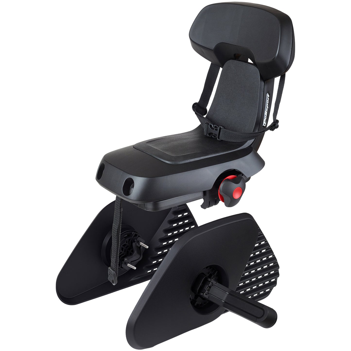 Polisport Plasticos S.A. Polisport achterzitje guppy black serie junior cfs zwart