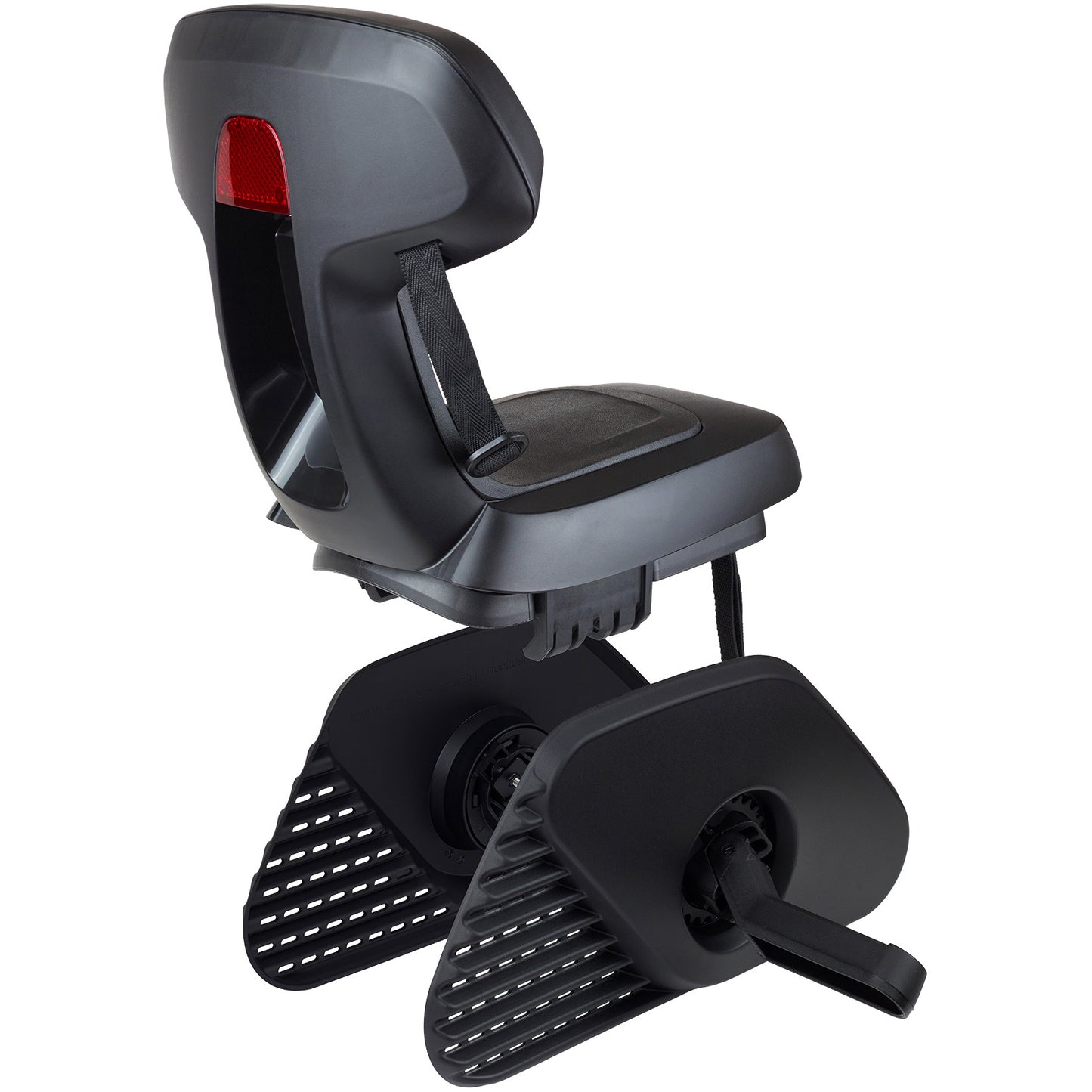 Polisport Plasticos S.A. Polisport achterzitje guppy black serie junior cfs zwart