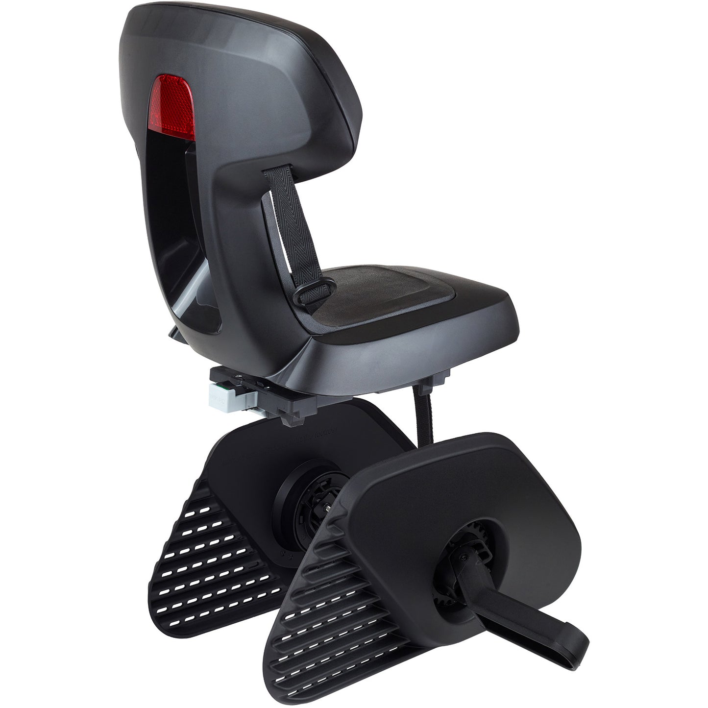 Polisport Plasticos S.A. Polisport achterzitje guppy black serie junior mik-hd zwart