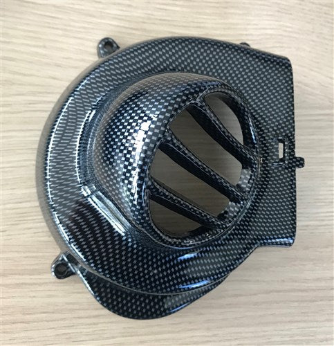 Piaggio Puch gilera koelkap carbon