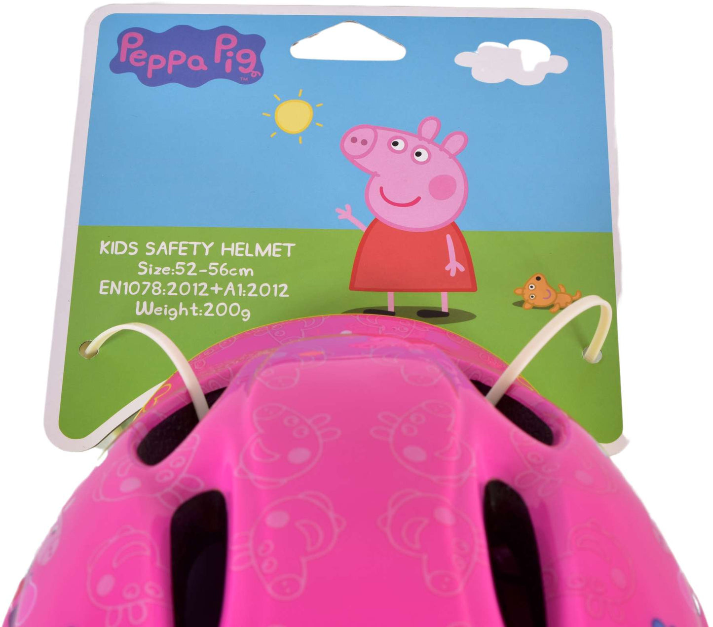 Peppa Pig fietshelm - roze - 51-55 cm