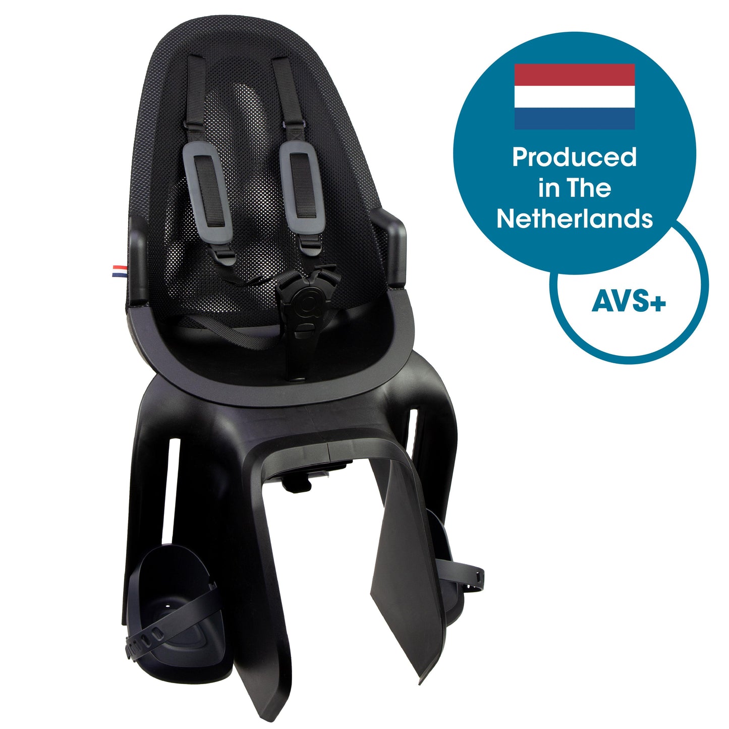 Widek B.V. Qibbel air q790 midnight black achterzitje met avs+