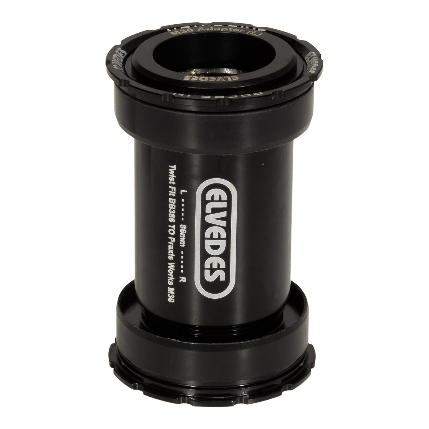 Twist fit trapas Elvedes voor BB386 Praxis road MTB 46 x 86 mm