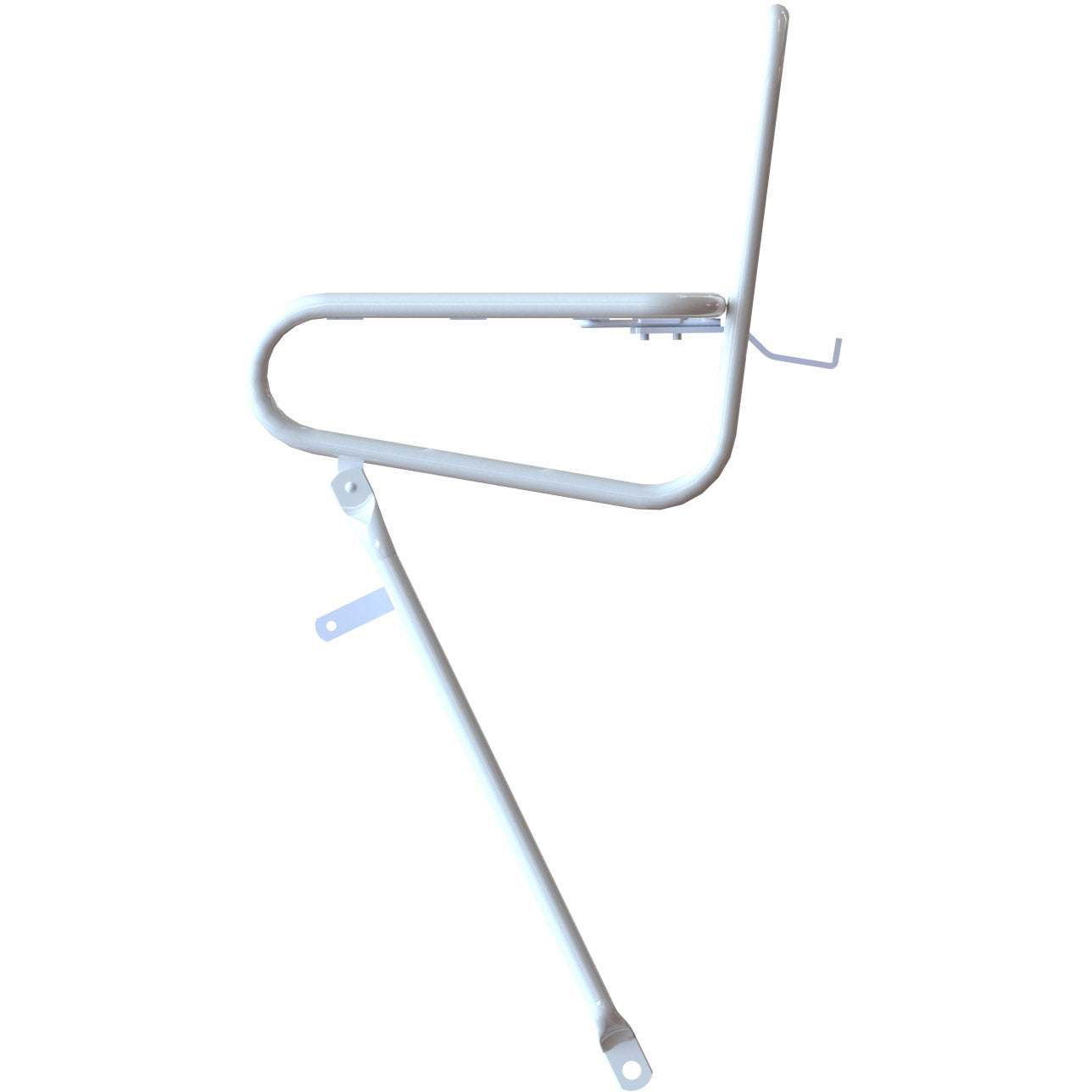 STECO gepäckträger smooth fr.carrier smooth glossy w