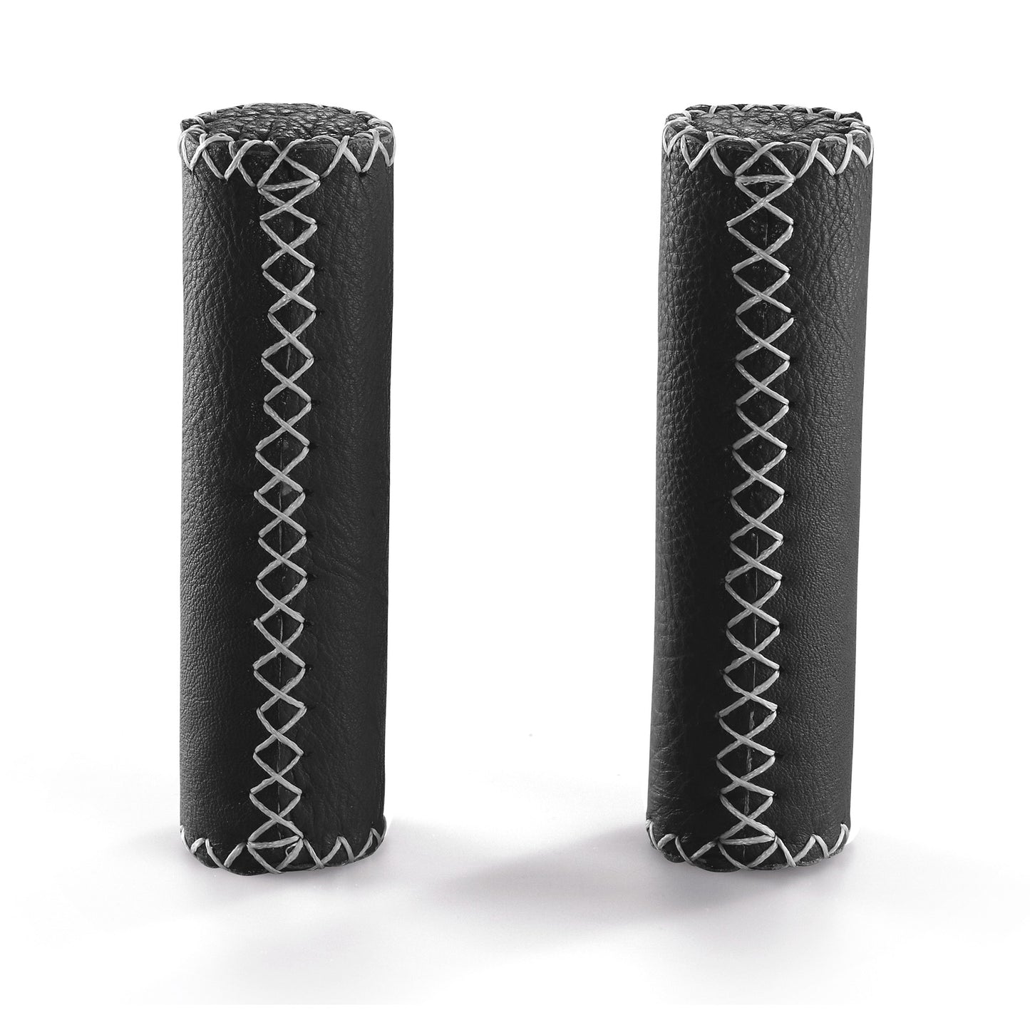 Monte Grappa handvatset 120 120mm leer zwart