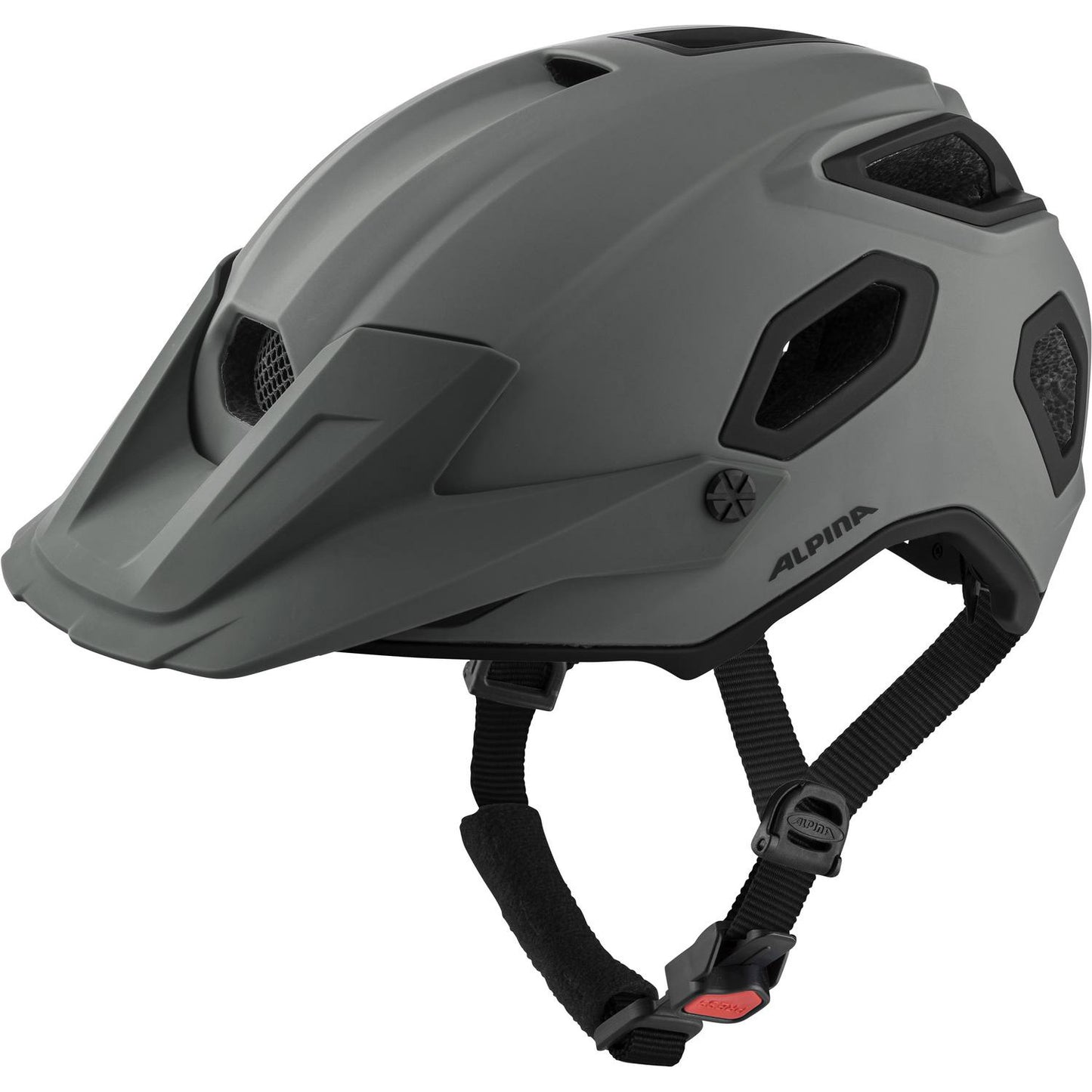 Alpina sports mtb helm comox 52-57 mat grijs